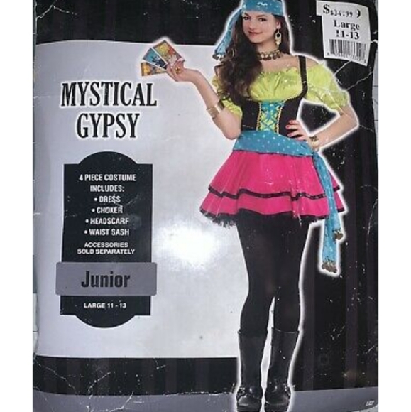 Mystical Gypsy Costume - Junior Large - Picture 1 of 1